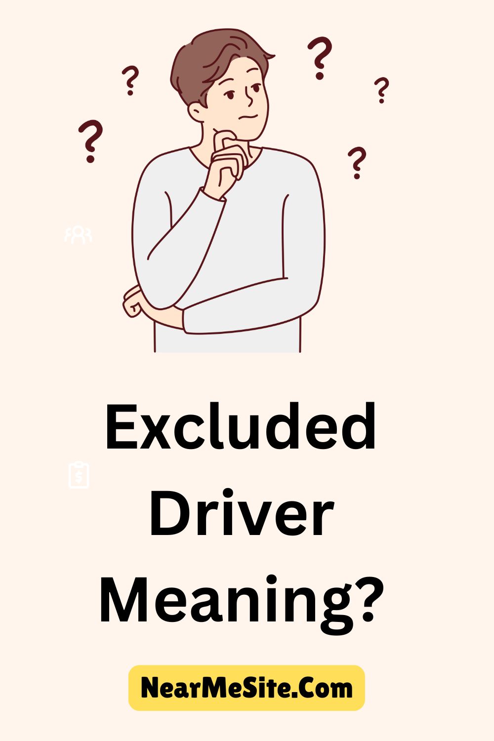 Excluded Driver Meaning? Synonyms, Antonyms and Sentences Examples