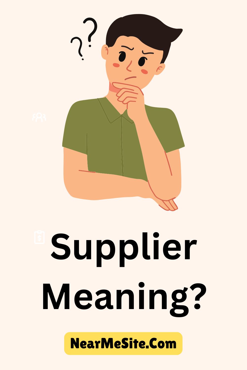 Supplier Meaning?